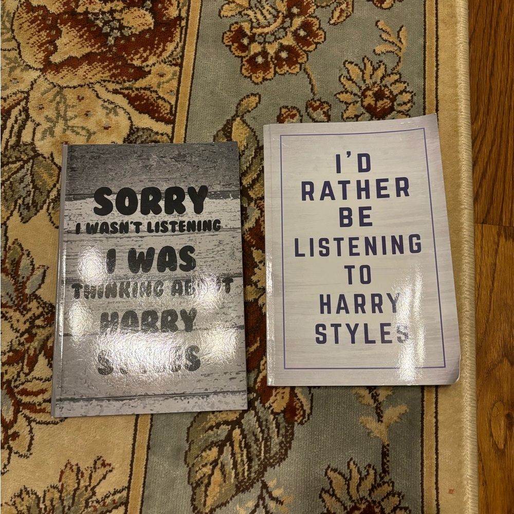 Harry Styles writing journals